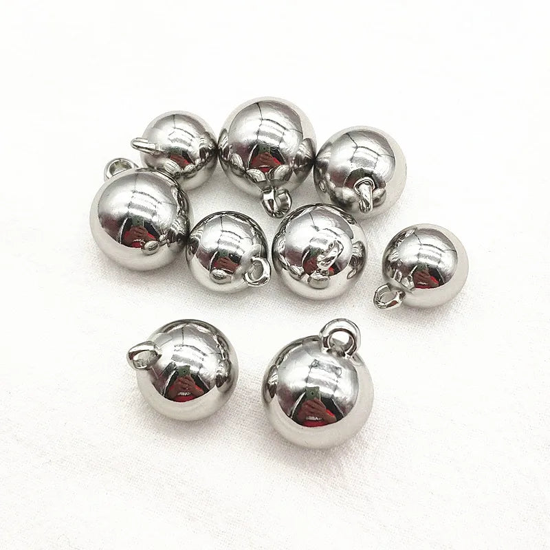 100pcs UV Round Charm Beads for Jewelry Making DIY Parts
