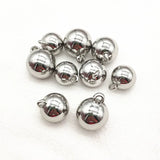 100pcs UV Round Charm Beads for Jewelry Making DIY Parts
