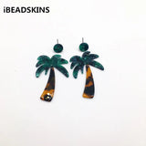100pcs Coconut Tree Earrings Accessories for Jewelry Making