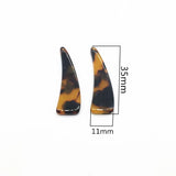 100pcs Coconut Tree Earrings Accessories for Jewelry Making