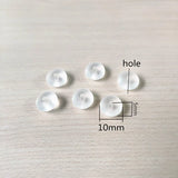 1400pcs Frosted Oblate Spacer Beads for Jewelry Making