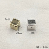 11mm 200pcs CCB Square Shape Beads for DIY Jewelry Making