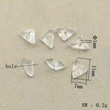 3000pcs Clear Stone Shape Beads for DIY Jewelry Making