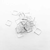 12mm 200pcs Copper Square Stud Earring for Earrings DIY