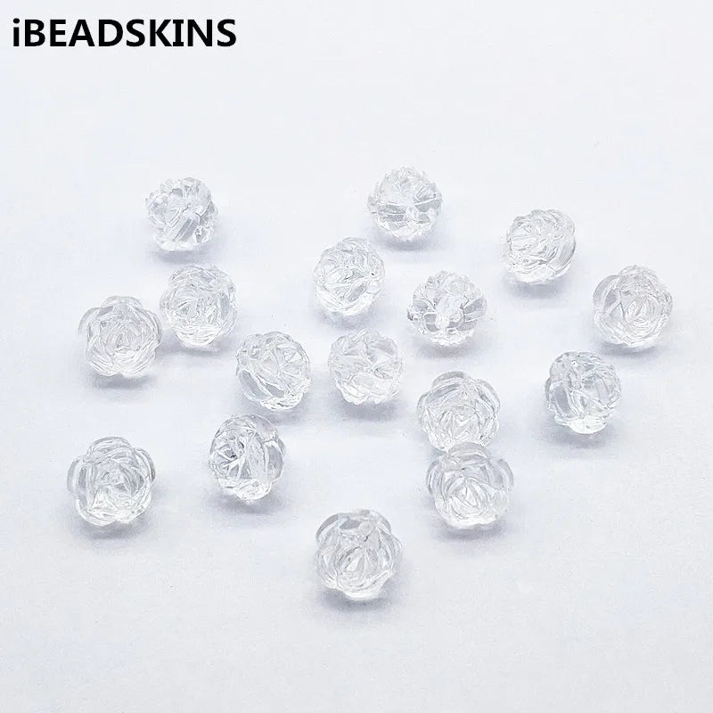 700pcs Rose Shape Beads for Earrings, Necklace, Jewelry DIY