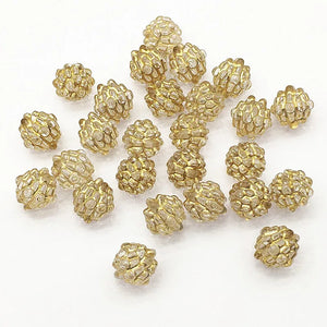 12x11mm 760pcs Bronzing Bayberry Beads for DIY Jewelry Making