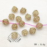 12x11mm 760pcs Bronzing Bayberry Beads for DIY Jewelry Making