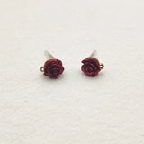 100pcs Zinc Alloy Flower Ear Studs for Earrings DIY