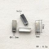 CCB Effect Cuboid Shape Beads for Jewelry DIY - 1000pcs