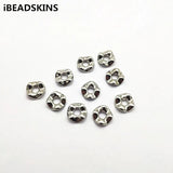 500pcs CCB Twisted Disc Spacer Beads for DIY Jewelry Making