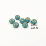 520pcs Acrylic Hot stamping Tire-shape beads for Necklace, Earrings, Jewelry DIY