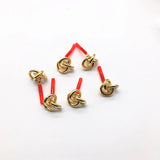 100pcs/lot Zinc Alloy Twist-Shape Stud Earring Accessories
