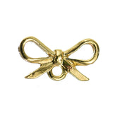 14mm Zinc Alloy Bows Stud Earrings - 100pcs/lot
