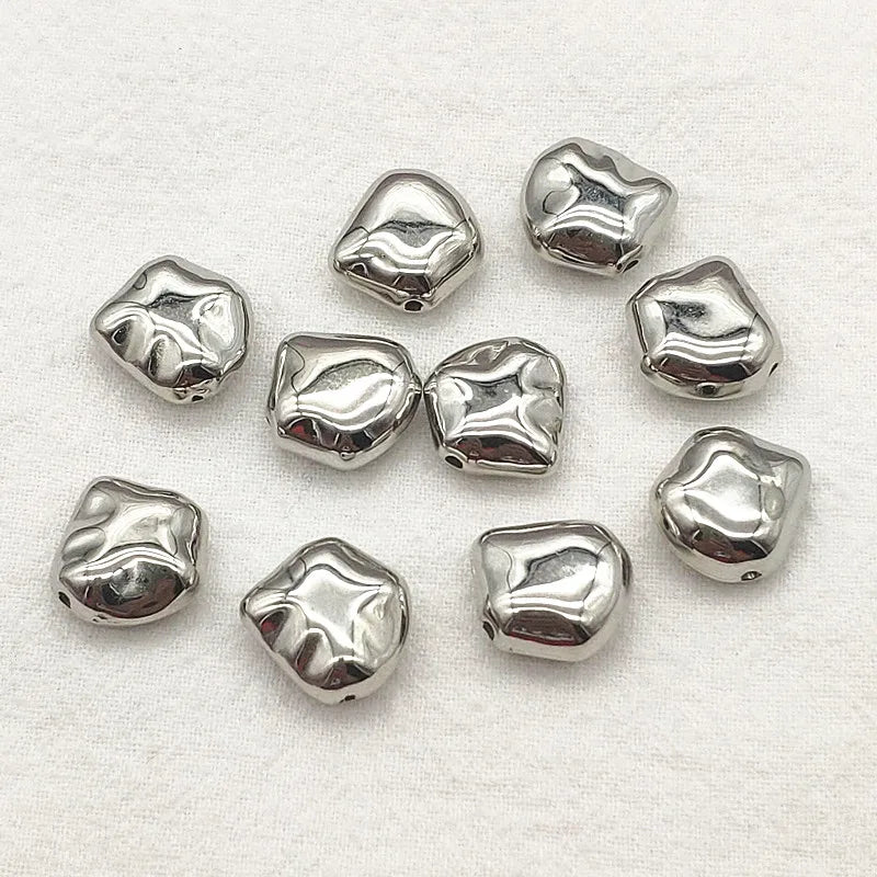 300pcs Lentils Beads for Jewelry Making DIY