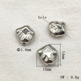 300pcs Lentils Beads for Jewelry Making DIY