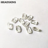 Clear acrylic Small rectangle shape beads for Jewelry DIY