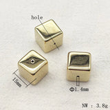 15mm 100pcs CCB Square Beads for DIY Jewelry Findings