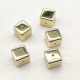 15mm 100pcs CCB Square Beads for DIY Jewelry Findings