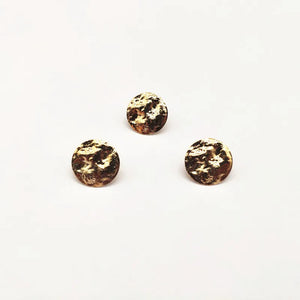 100pcs Copper Round Stud Earring for Earring DIY