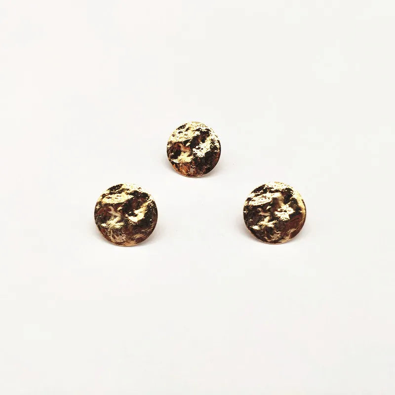 100pcs Copper Round Stud Earring for Earring DIY