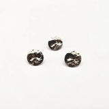 100pcs Copper Round Stud Earring for Earring DIY