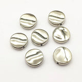 300pcs CCB Twisted Coin Beads for DIY Jewelry