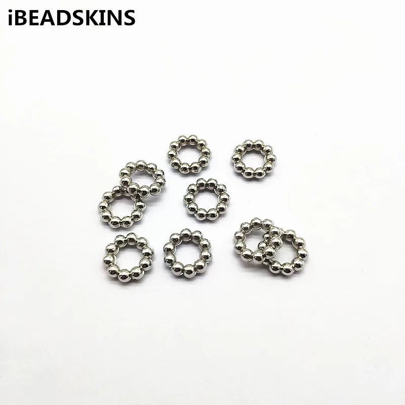 500pcs CCB Ring Shape Beads for DIY Jewelry Making