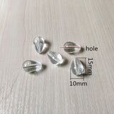 Clear Acrylic Drop Shape Beads for Jewelry Making - 630pcs