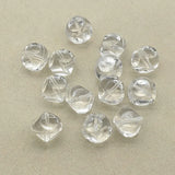 300pcs Clear Acrylic Irregular Beads for Jewelry Making