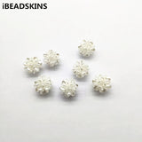 16/30mm 50pcs Pearls Ball Beads for Earrings DIY