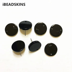 16mm Acetic Acid Earring Base Accessories DIY 100pcs/lot