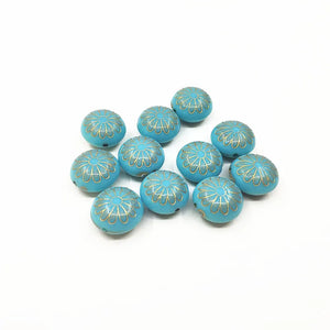 320pcs Acrylic Oblate-shape Beads for DIY Necklace & Earrings