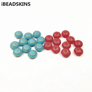 320pcs Acrylic Oblate-shape Beads for DIY Necklace & Earrings