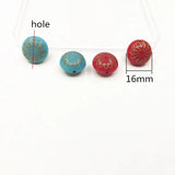 320pcs Acrylic Oblate-shape Beads for DIY Necklace & Earrings