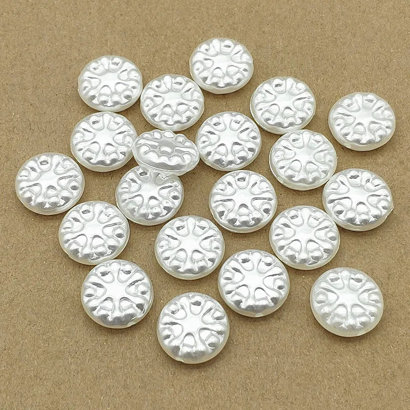 16mm Round Pearls Beads for Jewelry Making, 570pcs