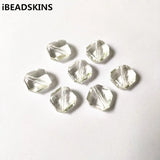 Clear Acrylic Rhombus Beads 390pcs DIY Jewelry Making