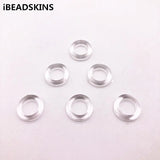 1100pcs Clear Acrylic Ring Beads for Earrings DIY
