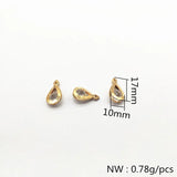 200pcs Rhinestone Drop Shape Charm for Earrings Necklace DIY