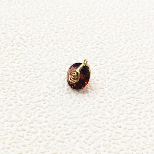 50pcs Copper/crystal Round Charm/Pendants for Earrings DIY