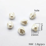 Twisted Shape Pearls Beads for Earrings DIY 260pcs/lot