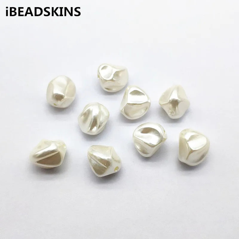 Twisted Shape Pearls Beads for Earrings DIY 260pcs/lot