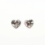 Heart Shape Acetic Acid Charms for Earrings DIY (100pcs)