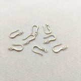 100pcs Copper/Cubic Zirconia Ear Hook for Earrings