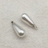 Pearl Drop Charm Jewelry Findings 200pcs