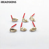 17x9mm 30pcs Copper Drop Earrings Stud for DIY Jewelry