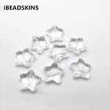 18/27mm Clear Acrylic Star Shape Beads Jewelry Findings