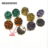 Acrylic Multilateral-Shape Earring Findings 18mm 100pcs/lot