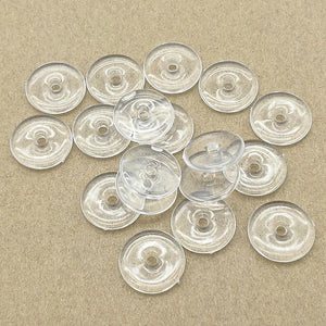 600pcs Clear Round Beads for Necklace Earring DIY Parts