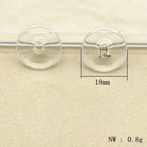 600pcs Clear Round Beads for Necklace Earring DIY Parts