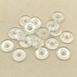 600pcs Clear Round Beads for Necklace Earring DIY Parts